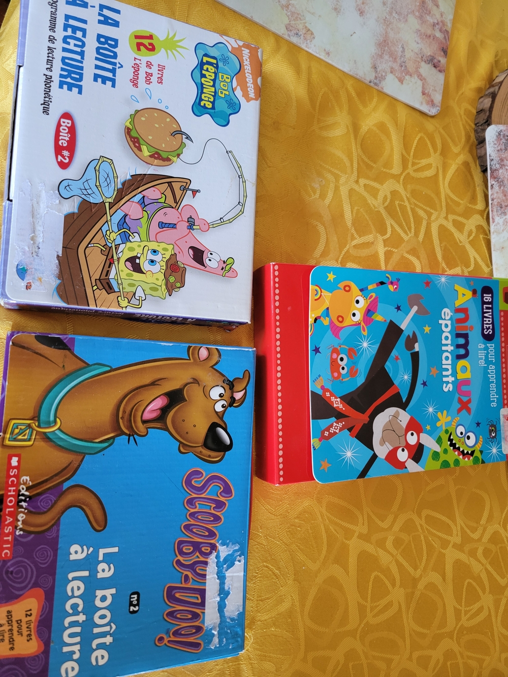 3 Boîtes de Lecture